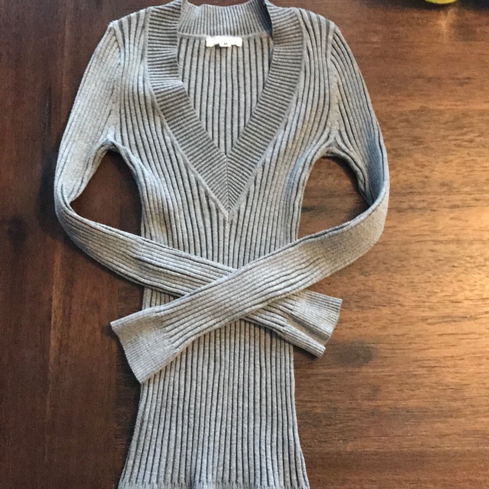 Grey sweater